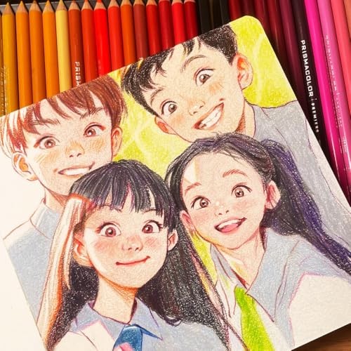 E-WEICHEN Square 4.8x4.8 inches 80gsm 96sheets/192 Pages Notebooks Blank Sketchbooks Travel Journal Pocket Hardcover Paint Writing Diary Memo Planner Cloth Cover. Circus Troup - color: Cloth Cover-4.8x4.8in-Circus Troup