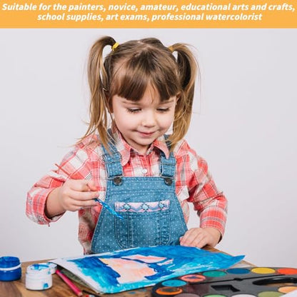 150 Sheets Cotton Watercolor Paper Pad-230GSM Art Paper-9 x 12 inch Painting & Craft Paper, Finger Paints, Watercolor, Tempera, Drawing, Art Room & Home School Crafts - style: 9x12in-110LB/230GSM