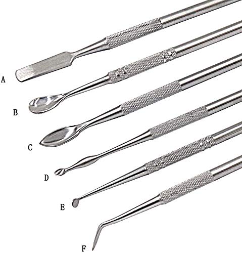 New Wax Carvers Set Double Ended Dental Wax Modeling Sculpting Tools Dental Picks Polymer Pottery Clay Carving Tool Stainless Steel 12 Pieces