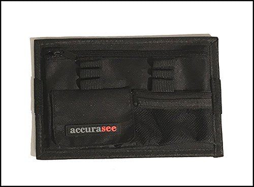 Accurasee Sketch Caddie for Artist - Art Supply Carrier with Elastic Band Attachment for Portfolio Sketch Book, Art Binder, Notebook, Art Organizer