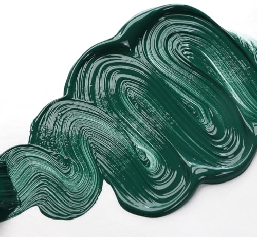 GOLDEN OPEN Slow-Drying Acrylics, Cobalt Green, 5 fl oz. tube, Professional Acrylic Paint, Semi-Opaque - color: Cobalt Green, size: 5 Fl Oz (Pack of 1)