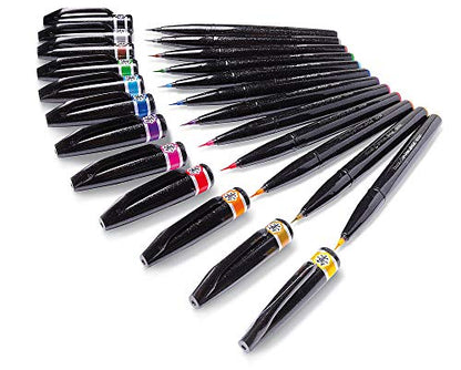 Pentel SESF30 °C NX Extra Fine Paint Brushes (Set of 1, Grey - color: grey, size: 1 Count (Pack of 1)