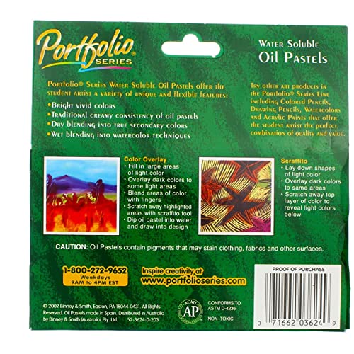 Crayola Portfolio Series Oil Pastels-24/Pkg