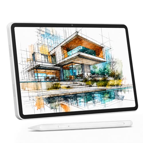 12-Inch Standalone Drawing Tablet No Computer Needed: 4096-Level Stylus Digital Art Tablet with Anti-Glare Screen, 16GB RAM, 256GB Storage, 8000mAh, Android 15 – for Beginners, Artists, Students
