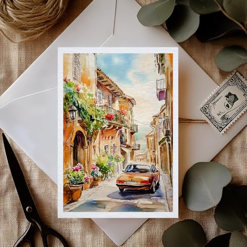 PHOENIX 100% Cotton Watercolor Paper Postcards - Cold Press, 4x6 Inches, 45 Sheets/3 Pack, 140lb/300gsm Acid-Free Art Paper for Painting, Mailing, DIY Holiday Cards - size: 4"x6" / 3 Pack