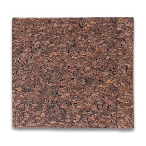 Magnetic Cork Hardcover Drawing Pad – Ultra-Smooth Thick Marker Paper 150 GSM, 70 Tear-Out Sheets, Sketch Pad for Pen and Ink, Artist Sketch Book (Dark Cork, 8,5x7,7 inch) - color: Dark Cork, size: 8,5x7,7 inch