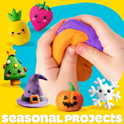 Play-Doh Scented Air Dry Clay, 2-Pack Halloween Bundle, 1 Purple Grape, 1 Orange, Goodie Bag Stuffers, Art Supplies, Arts and Crafts for Kids, Craft Supplies, Toddler Party Favors - color: Halloween