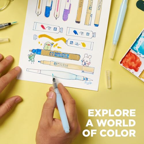 SAKURA Pocket Set Koi Watercolor Kit, 24 Colors Count