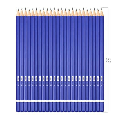 XDT#2B Drawing Pencils 24 Piece Set, Pro Art Graphite Sketching&Shading Supplies, Ideal For Kid Beginner Student Adults Artist - color: 2B 27 Pc Set