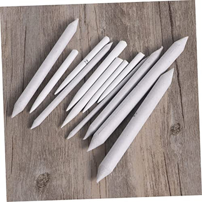 Veemoon 14-Piece Blending Stumps and Tortillions Set with Sandpaper Pencil Sharpener for Sketch Drawing for Students and Artists