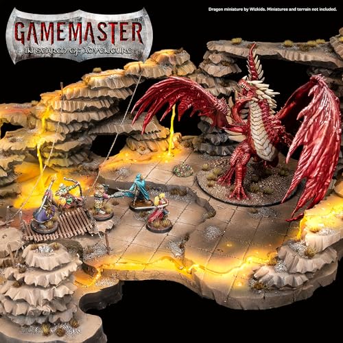 The Army Painter, GameMaster: Wandering Monsters Role-playing Paint Set, 15x18 ml Fanatic Acrylic Paints, incl. Metallics, Wash, Primer, 1 Brush & 1 Free Miniature - For Warhammer & Dnd - color: Wandering Monsters Paint Set