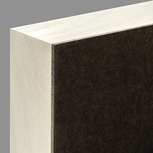 Ampersand Art Supply Hardboard Wood Painting Panel: Museum Series Hardbord, 11" x 14", 2 Inch Cradled Profile - color: 2 Inch Cradled Profile, size: 11" x 14"