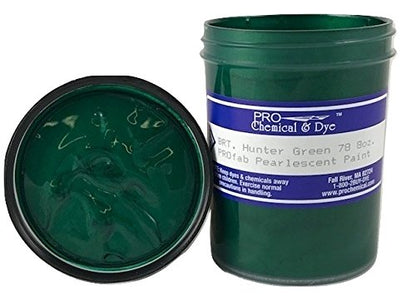 Pearlescent Textile Paint 8 oz. (Hunter Green) - color: Hunter Green