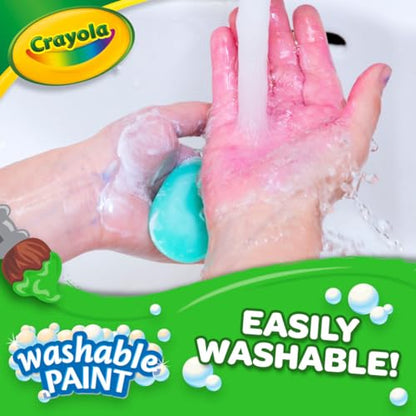 Crayola Washable Paint (1 Gallon), White Paint, Teacher Classroom Must Haves, School Supplies for Kids, Nontoxic, 3+ - color: White