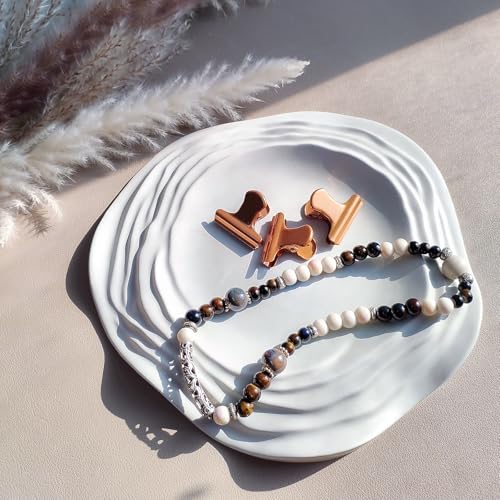 Wehous Irregular Tray Silicone Molds, Wave Flower Tray Resin Concrete Mold, 3D Unique Ocean Wave Shape Storage Container Mold for Epoxy Casting Cement Jewelry Candle Holder Soap Dish Plates DIY Craft - color: Mountain Tray