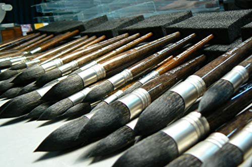 Escoda | Watercolour | Artist Set Fabio Cembranelli 1 | Size 10,14,18 | 3 Brushes | Synthetic tendo | Round mop - size: Round mop