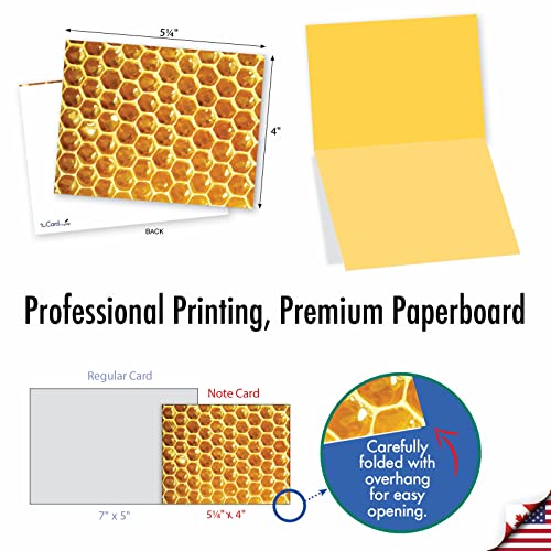 The Best Card Company - 10 Assorted Blank Notes Box Set 4 x 5.12 Inch with Envelopes (10 Designs, 1 Each) Boxed Assorted Kid Cards of Pets - HONEY I'M HOME M3060 - style: Honey I'm Home