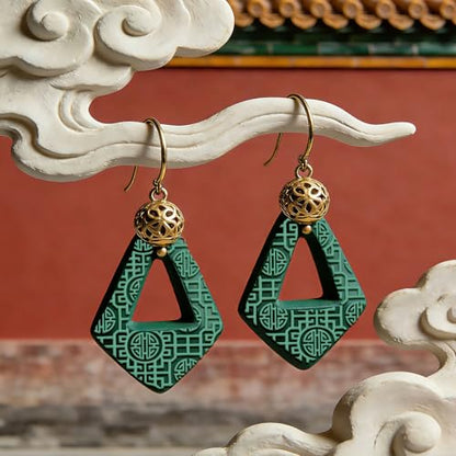 4 Pcs Oriental Textures Pattern Polymer Clay Texture Sheet Rubber Clay Texture Mat for Polymer Clays Making Earrings Jewelry DIY Crafts 4 × 2.5 Inch - style: Oriental Textures
