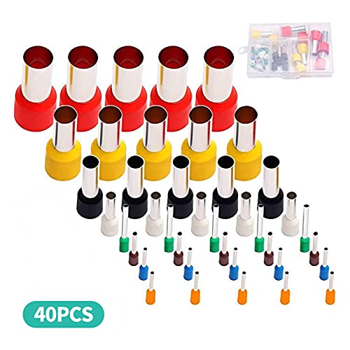 Zohisin Cutters 40Pcs Circle Shape Cutter with 8 Sizes Pottery Ceramic DIY Clay Tools Kit for Craft Projects with Storage Case