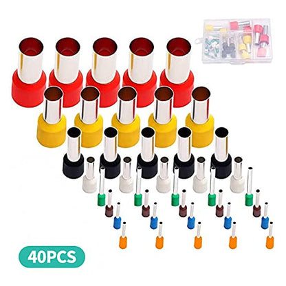 Zohisin Cutters 40Pcs Circle Shape Cutter with 8 Sizes Pottery Ceramic DIY Clay Tools Kit for Craft Projects with Storage Case