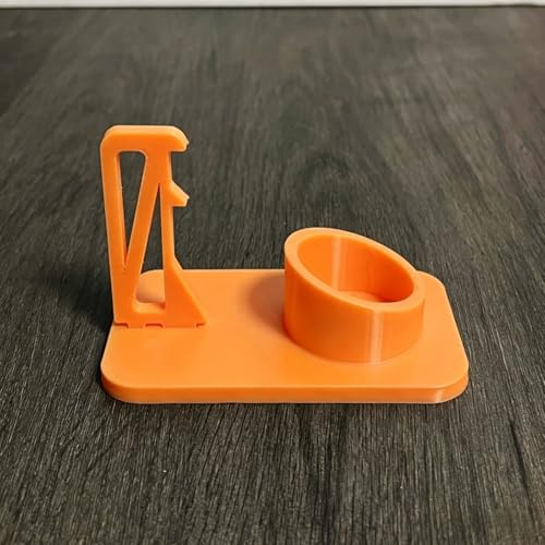Paint Storage Rack Paint Holder for Miniature Models with Brush Drying Rack and Secure Bottle Slot Organizers - color: Gray