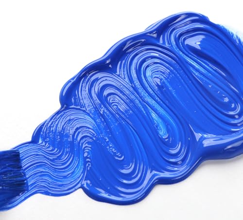 GOLDEN OPEN Slow-Drying Acrylics, Cobalt Blue, 2 fl oz. tube, Professional Acrylic Paint, Semi-Opaque - color: Cobalt Blue, size: 2 Fl Oz (Pack of 1)