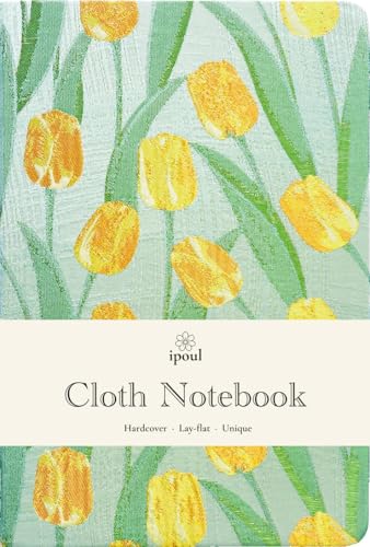 Sketchbook Journal, Cute Sketch Book, Drawing Journal, Flower Notebook, A5, Plain Blank Pages, Unlined Paper, Hardcover, Lay Flat, Beautiful Journal for Women, Tulip - color: Flower Tulip, style: Plain