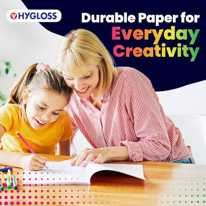 Hygloss Blank Books - Bulk 20 Pack – 4.25" x 5.5" A6 White Paperback Blank Books for Kids to Write Stories, Doodle, Arts & Crafts – Plain Drawing Sketchbook, Unlined Journal, Notebook Without Lines - color: White, style: 20 Books