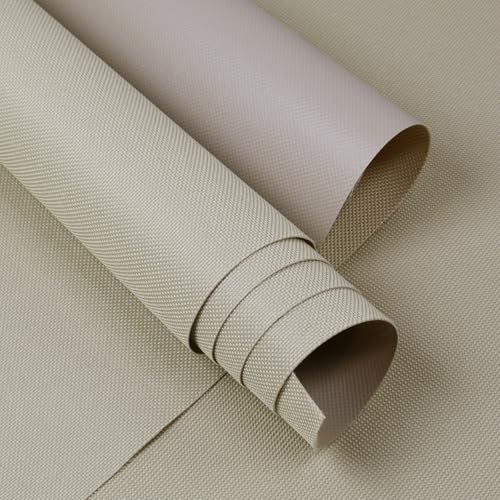 Waterproof Canvas Fabric 600Denier 60"×72" Marine Cordura Canvas Material with Waterproof PVC Backing Anti-UV Blocks Heat, Reduce Glare for Boat Car Awning Outdoor Home Cushion, Ivory - color: Ivory, size: 72x60 inch