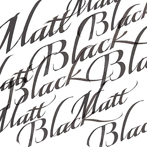 Winsor & Newton Calligraphy Ink, 30ml (1-oz) Bottle, Matt Black - color: Matt Black, size: 1 fl oz