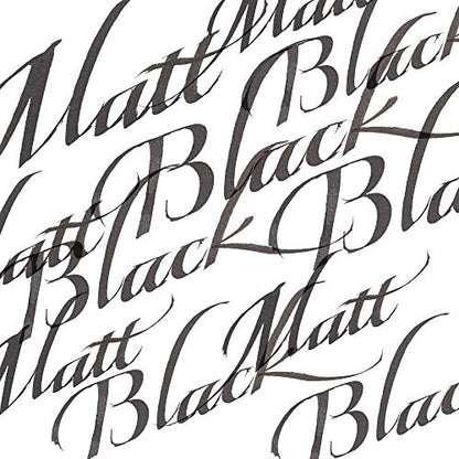 Winsor & Newton Calligraphy Ink, 30ml (1-oz) Bottle, Matt Black - color: Matt Black, size: 1 fl oz