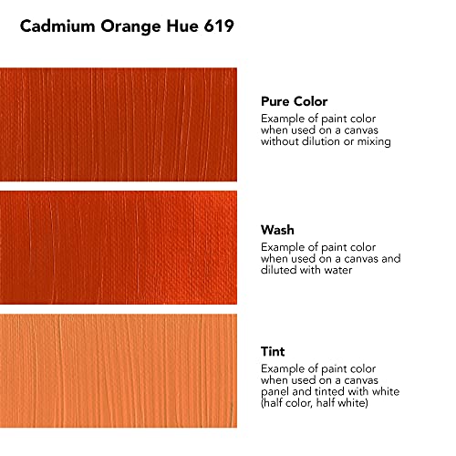 Daler Rowney System3 Cadmium Orange Hue Heavy Body Acrylic Paint 59ml - Art Paint for Artists and Students - Artist Paint for Canvas Murals and More - Thick Acrylic Paint for All Skill Sets