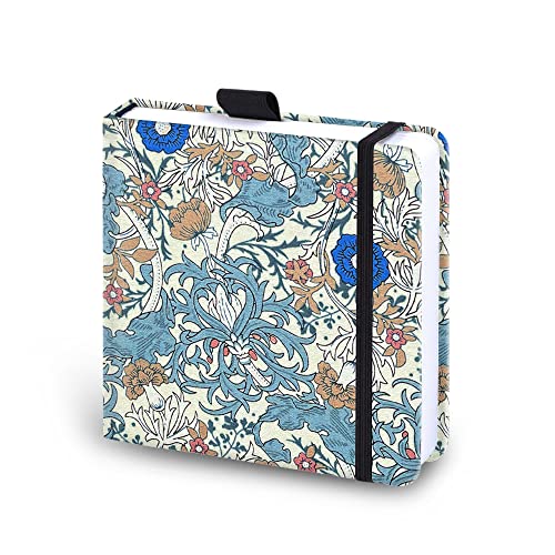 Square 5.1x 5.1"165gsm Colored Paint Journal Hardbound 128pgs (64Sheets Front Back Cold Pressed) Travel for Calligrapher Colored Pencil Sketch Doodles Handmade Cloth Cover Notebook. Secret Garden - color: s-secret garden