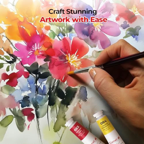 Camlin Kokuyo Artist 5ml Water Color Set - 12 Shades (Multicolor)