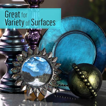 FolkArt Multi-Surface Dragonfly Glaze Multi-Surface Paint (2 oz), 44382, Red-Violet-Blue - color: Red-Violet-Blue
