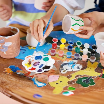 Aujazyble Pottery Wheel for Kids - Complete Art Supplies Arts & Crafts Kit, Crafts for Girls 8-12, Girls Boy Toys Birthday Halloween Christmas Gift for Kids Ages 6 7 8 9 10 11 12+, (Snail) - color: Blue