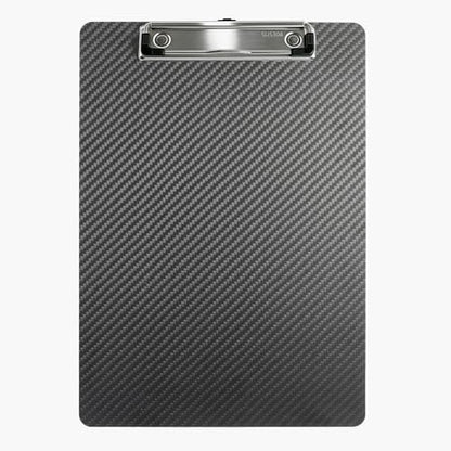 Carbon Fiber Clipboard with Pen Holder,Dry Carbon Fiber Clipboard with 304 Stainless Steel Low Profile Clip,3k Twill Carbon Clip Board 8.5×11 A4 Letter Size - color: 304 Stainless Steel Clip, size: 9.4*12.6*0.06inch+1Clip