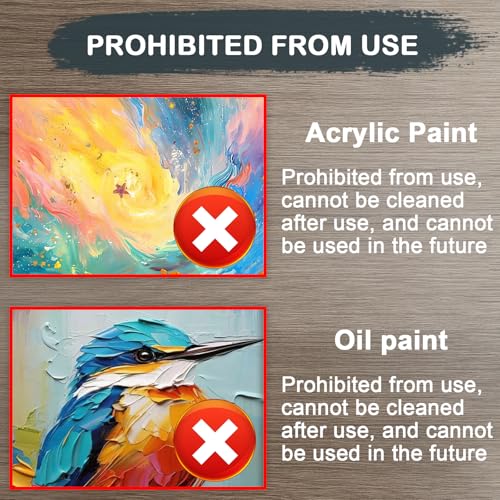 INNOVAYOU 5 * 7inch Gel Plate Printing Kit, Set with Gel Printing, Rubber Roller, Watercolor Paints, Stencils, Printing Paper, Masking Tape and Baren, for Card Making, Arts and Crafts