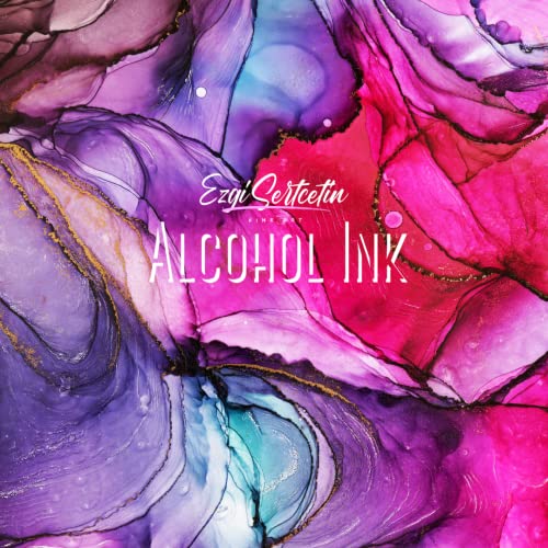 Premium Alcohol Ink by Ezgi Sertcetin (Metallic Teal) - color: Metallic Teal