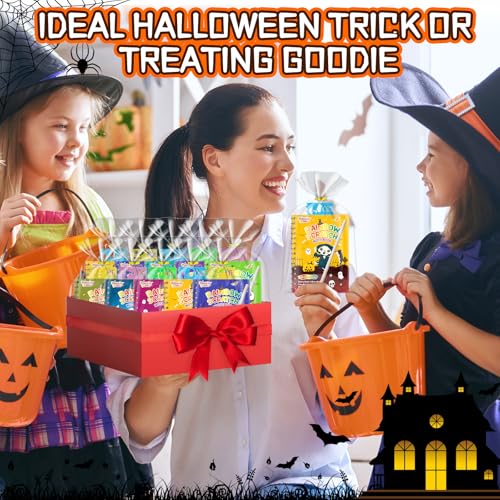 Halloween Scratch Art Party Favors: 16 Pack Rainbow Scratch Notebook Paper Party Favors for Kids Halloween Goodie Bags Stuffers Girls Boys Art Craft Birthday Gifts for Students Classroom - style: 16 Pack Halloween