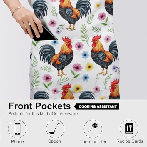 Chef Bib Apron for Restaurant, Anti-Stain with Pocket Adjustable, Cooking Dishwashing Lab Use - color: Style (559)