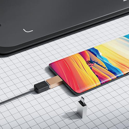 UGEE Drawing Tablet Graphics, M708 V2 Upgrade PC&Computer&Android Device,10x6 Inch Ultra Thin Large Graphic for PC, Pad with 8 Hot Keys Upgrade 16384 Level Battery-Free Stylus for Unleash Creativity - style: Wired M708 V2 Android