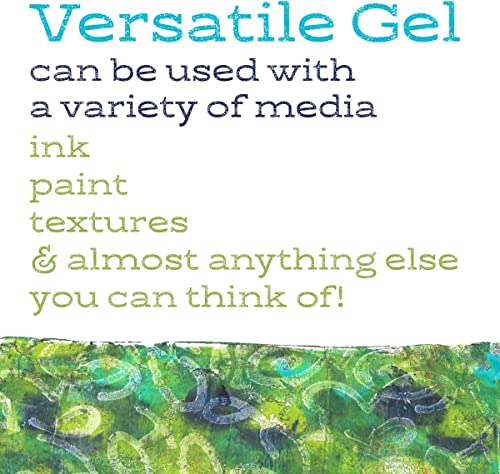 Gelli Plates 8' X 10' + 5' X 7' Gel Press Monoprinting Value Pack - Reusable Gel Printing Plates for Press Art, Card Making, Scrapbooking, Arts and Crafts - size: 8”x10” + 5”x7” Value Pack