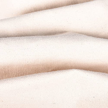 100% Natural Cotton 10oz Canvas Fabric (Duck), 63 Inches Wide X 3 Yards Long