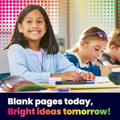 Hygloss Blank Books - Bulk 10 Pack – 4.25" x 5.5" A6 Black Paperback Blank Books for Kids to Write Stories, Doodle, Arts & Crafts – Plain Drawing Sketchbook, Unlined Journal, Notebook Without Lines - color: Black, style: 10 Books