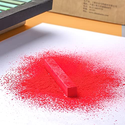 YYMIYU Neutral Color Chalk Pastels for Professional Artist 24 Colour - color: 24 Colour