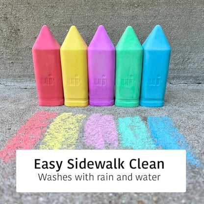 Urban Infant Non-Toxic Sidewalk Chalk for Toddlers 1-3 and Kids - Washable Outdoor Jumbo Chalk - Birthday - color: Birthday