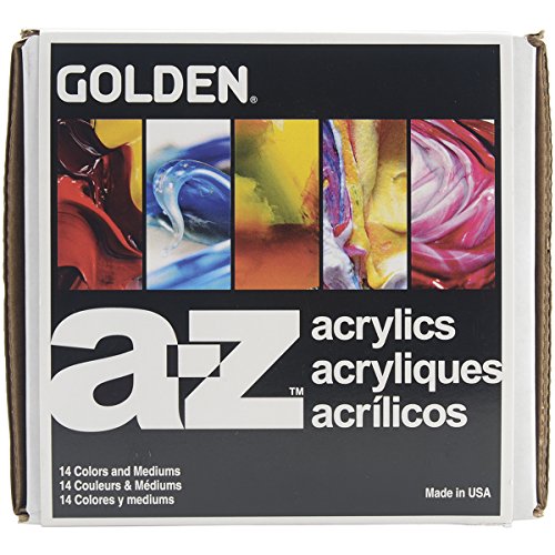 GOLDEN Heavy Body Acrylics, Explorer Set, 10 Color, Professional Acrylic Paint