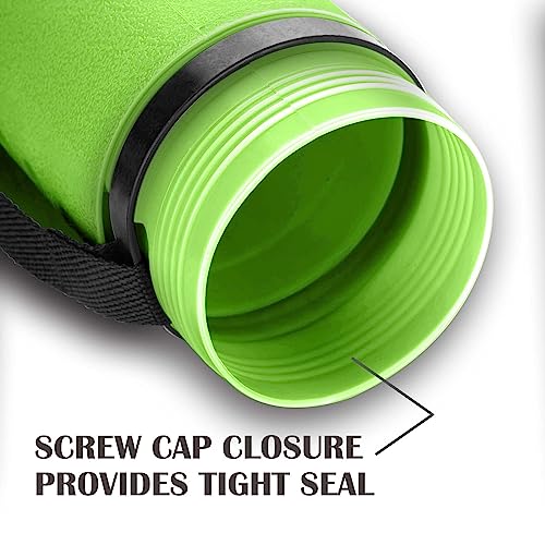 JJRING Green Poster Tube, 25" to 40" Extendable Poster Storage Holder Tube with Carrying Strap, Poster Carrying Case for Blueprints, Scrolls, Maps and Architect Papers - color: Green
