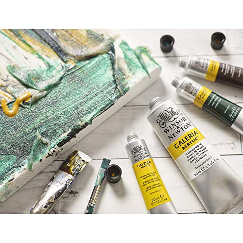 Winsor & Newton Galeria Acrylic Color, 60ml (2-oz) Tube, Cerulean Blue Hue - color: Cerulean Blue Hue, style: 2-oz Tube